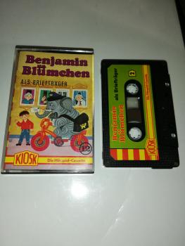 Benjamin Blümchen Folge 12 als Briefträger 4-fach Schwarz geschraubt Schwarz mit Grünen Cover 4.24569 CD